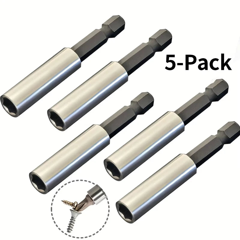 1 Magnetic Extended Bit Holder Hex Shank Driver Adapter Electric