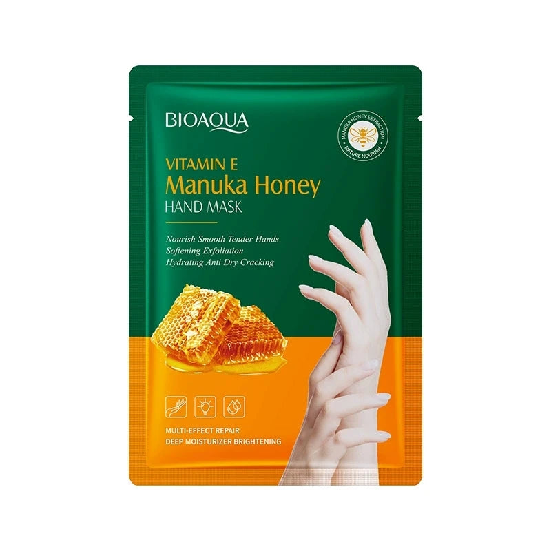 BIOAQUA Honey Hand Mask 10 Pairs – Moisturizing & Anti-Aging