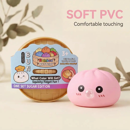 Squishy Dumpling Bubble Fidget Toy | Sensory Squeeze Toy Sensory Fidget Toy Peaceful Pleasures Health and Wellness