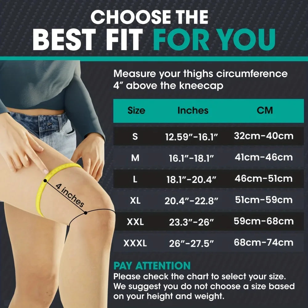 Knee Support Sleeve for Knee Pain, Breathable Compression Knee Brace for Running Cycling Basketball Gym Arthritis Relief Peaceful Pleasures Health and Wellness