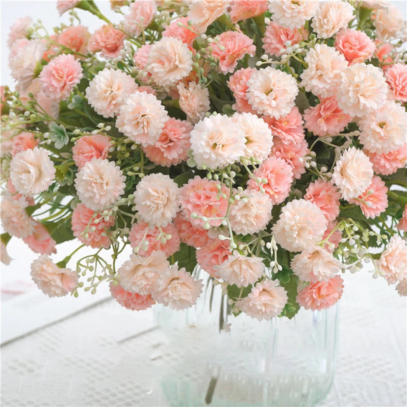 Colorful Silk Hydrangea Artificial Flowers | Wedding & Home Decor