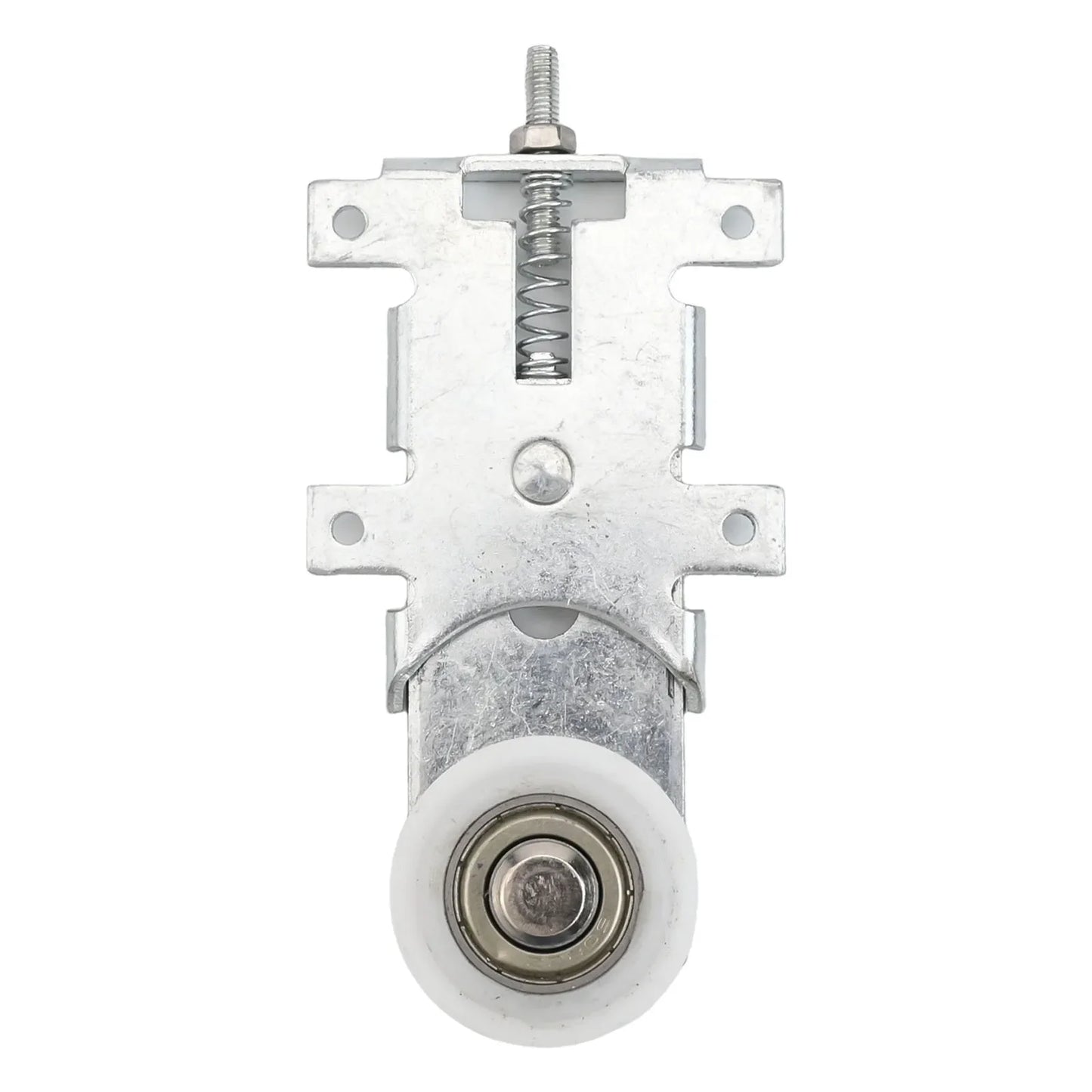 Metal Sliding Door Roller Set – Silver Wardrobe & Cabinet Pulley