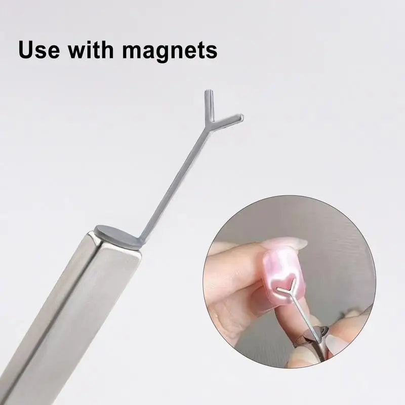 Heart-Shaped Cat Eye Nail Magnet Stick | Nail Art Tool