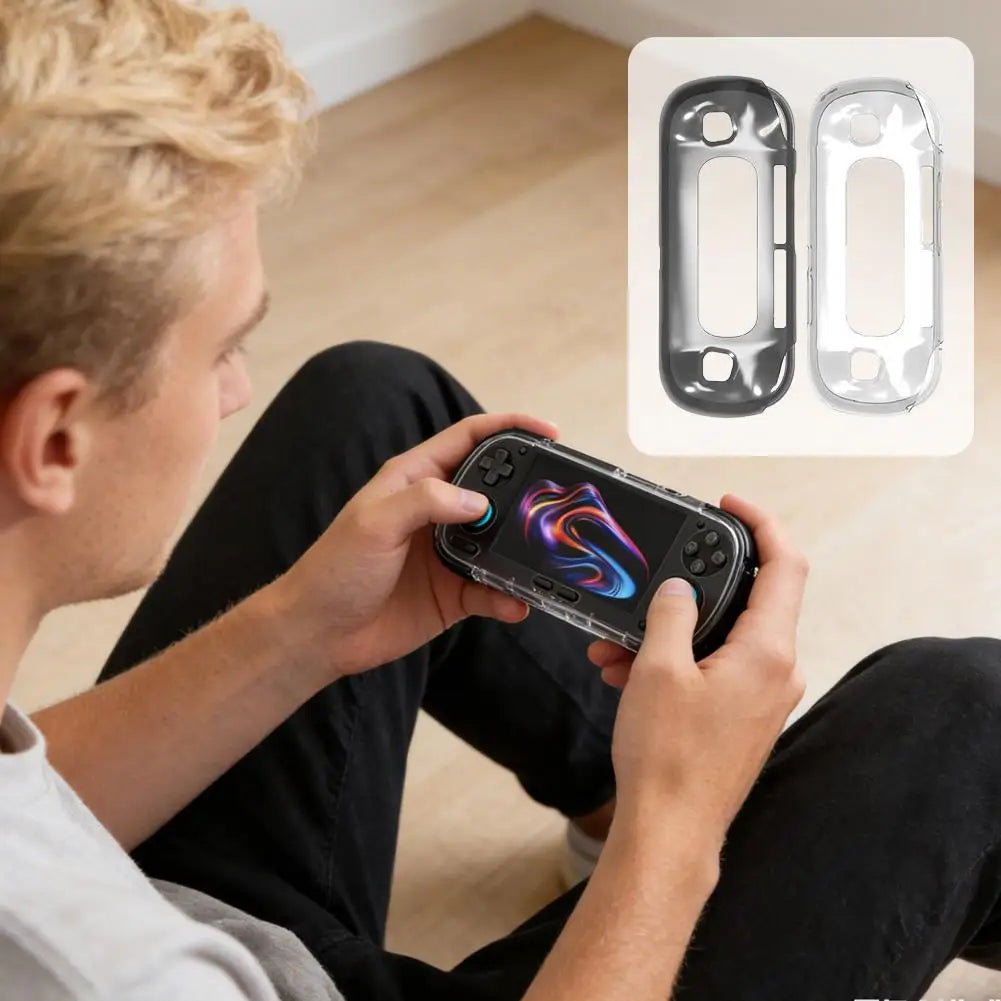 Retroid Pocket 6 TPU Case – Clear Anti-Scratch Protective Cover
