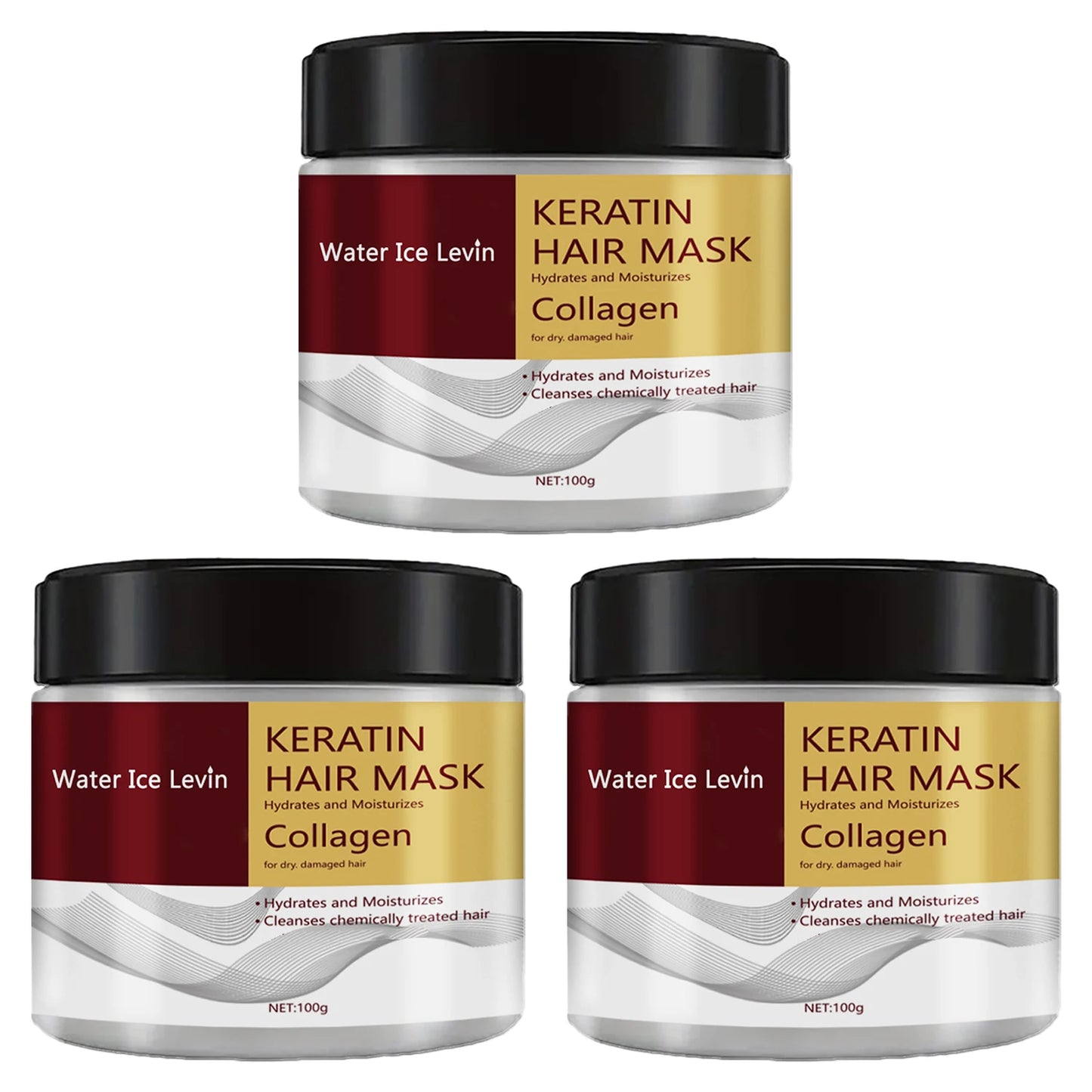 Collagen Keratin Hair Mask – Moisturizing Frizz Control 100g