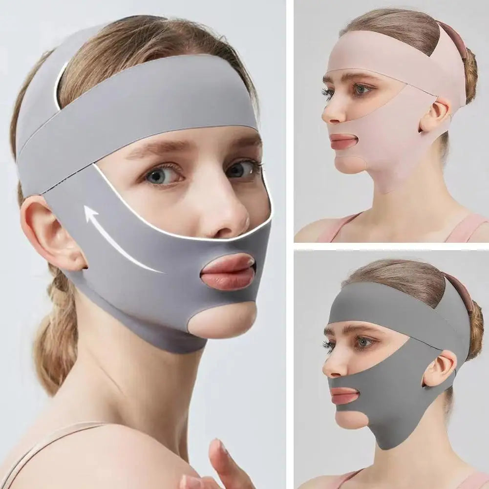 V-Shape Face Lifting Bandage – Chin Slimming Jawline Strap