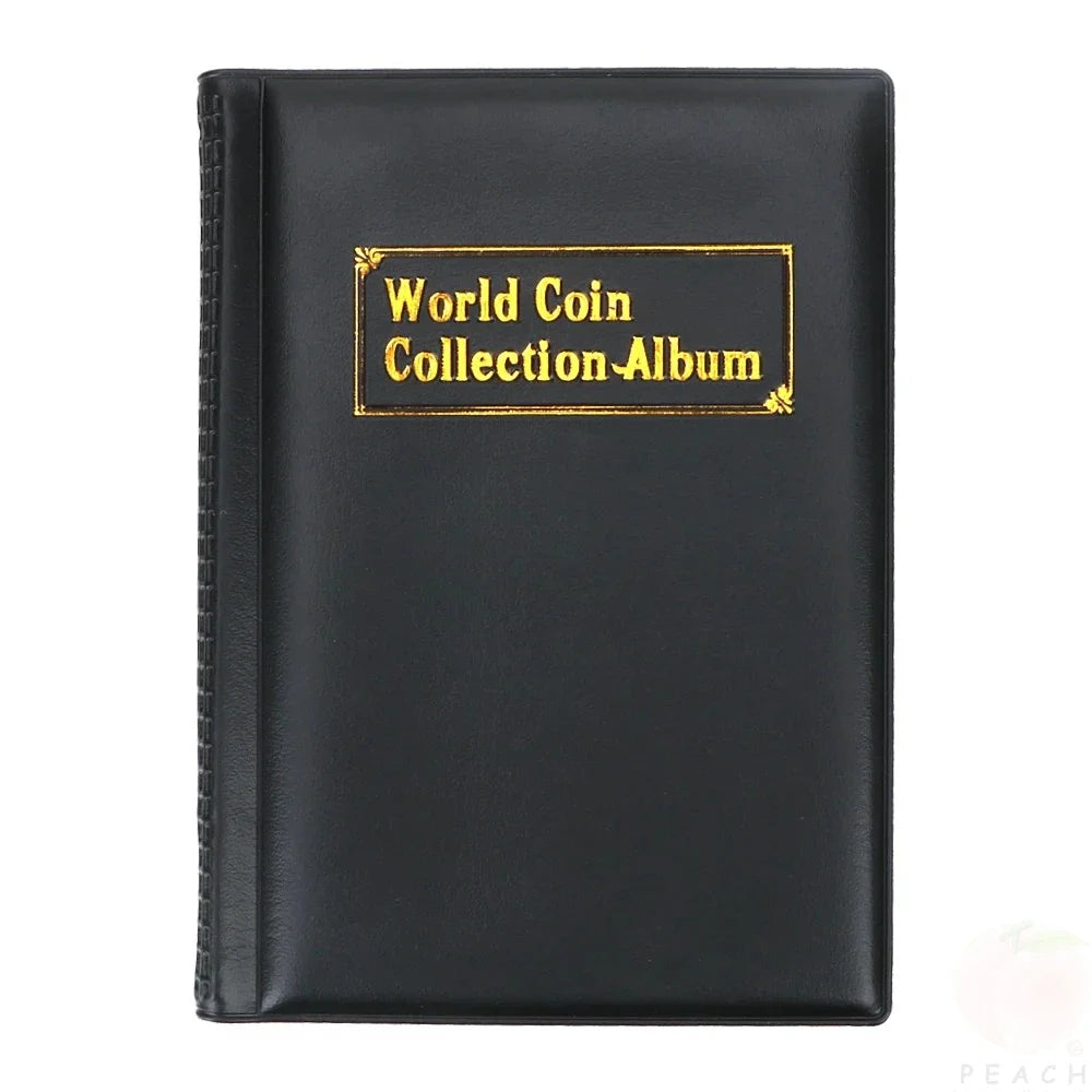 PVC Coin Collection Album – 120 Compartment Collector Book
