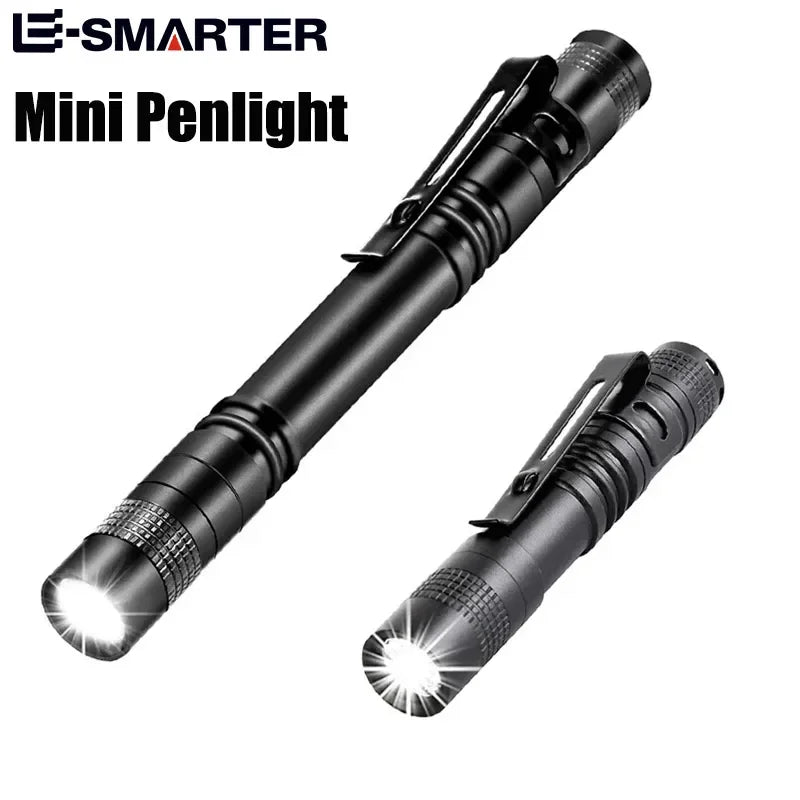 ESMARTER Mini LED Pen Flashlight – 250 Lumen Pocket Torch