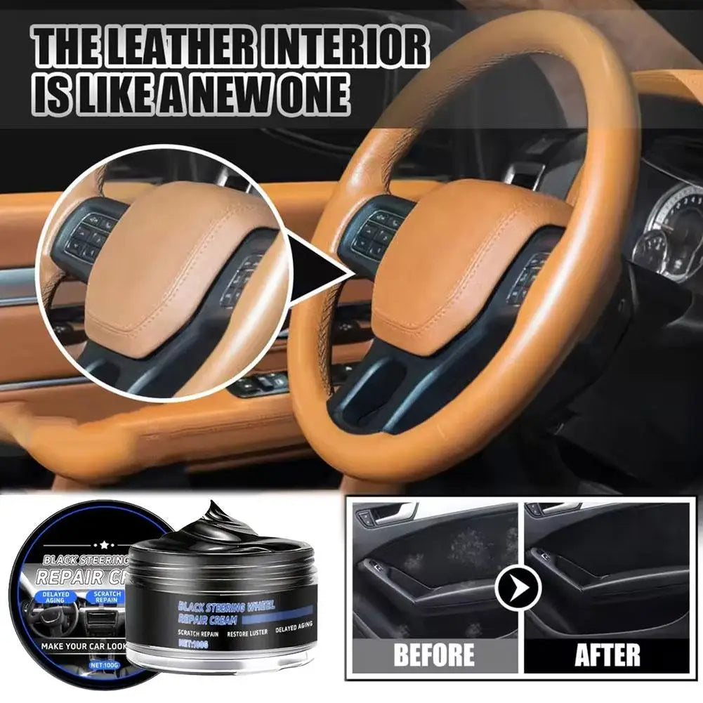 Car Steering Wheel Repair Paste for Glossy Finish Restoration Peaceful Pleasures Health and Wellness