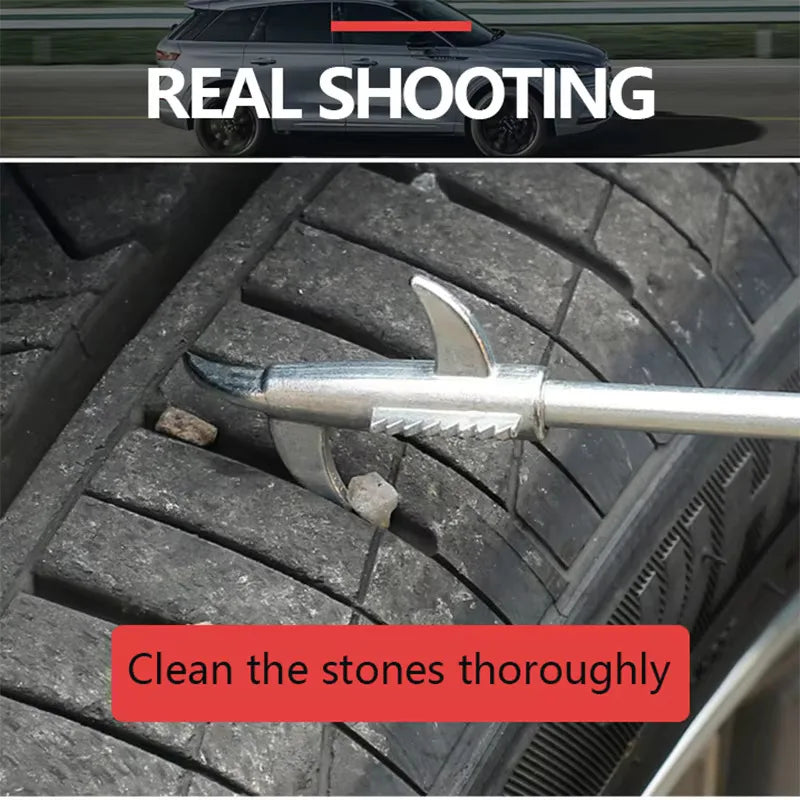 Car Tire Stone Cleaning Hook – Tire Gap Pick & Repair Tool Tire Cleaning Tool Peaceful Pleasures Health and Wellness