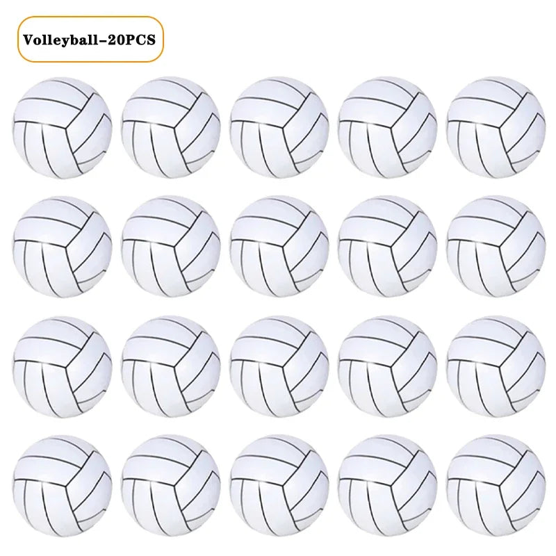 Inflatable Sports Balls Set – Football Basketball Baseball Party
