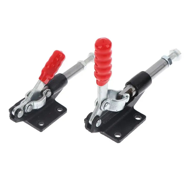 Versatile Heavy Duty Push Pull Toggle Clamp with Non Slip Handle for Woodworking Reliable Positioning in Workshops Peaceful Pleasures Health and Wellness