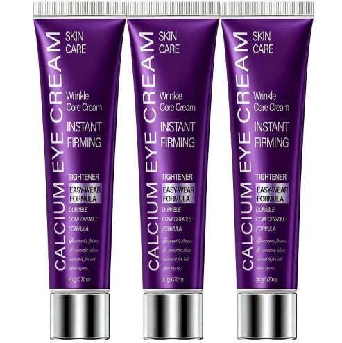 Instant Firming Eye Cream – Calcium & Retinol | All Skin Types Firming Eye Cream Peaceful Pleasures Health and Wellness Light Grey 20g