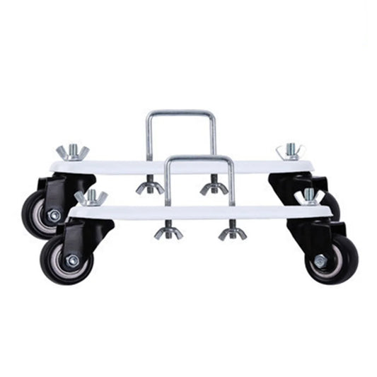 Oil Filled Heater Bracket 360 Degree Rotating Casters Sturdy Low Peaceful Pleasures Health and Wellness Black