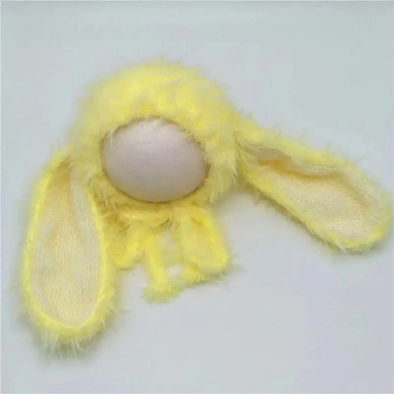 Newborn Baby Knit Cosplay Hat | Rabbit Ears Photo Prop Gift