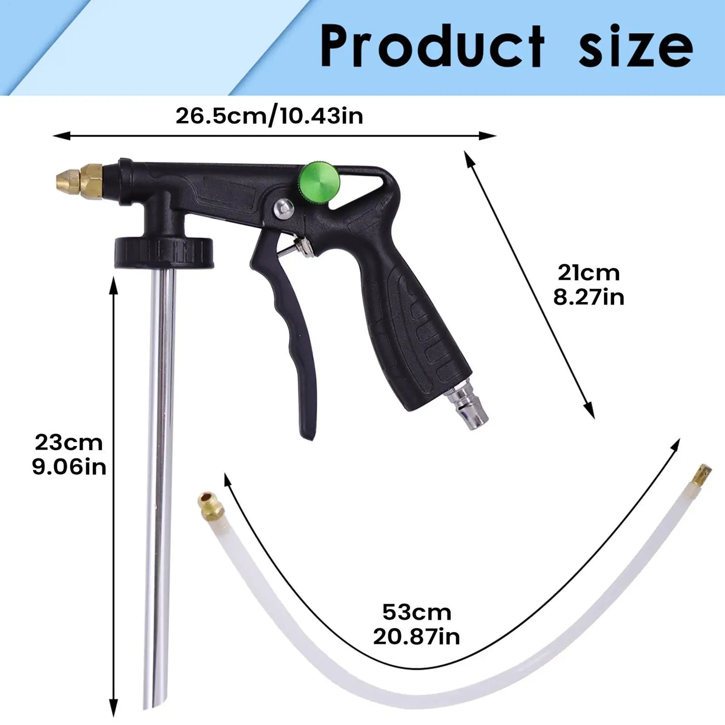 Airbrush Paint For Automobile Chassis Glue Gun Auto Armored Sprayer Adjustable Undercoating Metal Sprayer Gun Underbody Coating Peaceful Pleasures Health and Wellness
