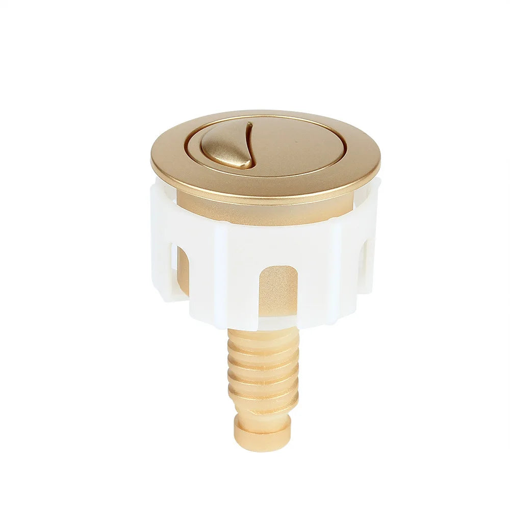 Chrome Dual Flush Toilet Push Button – Water-Saving Cistern