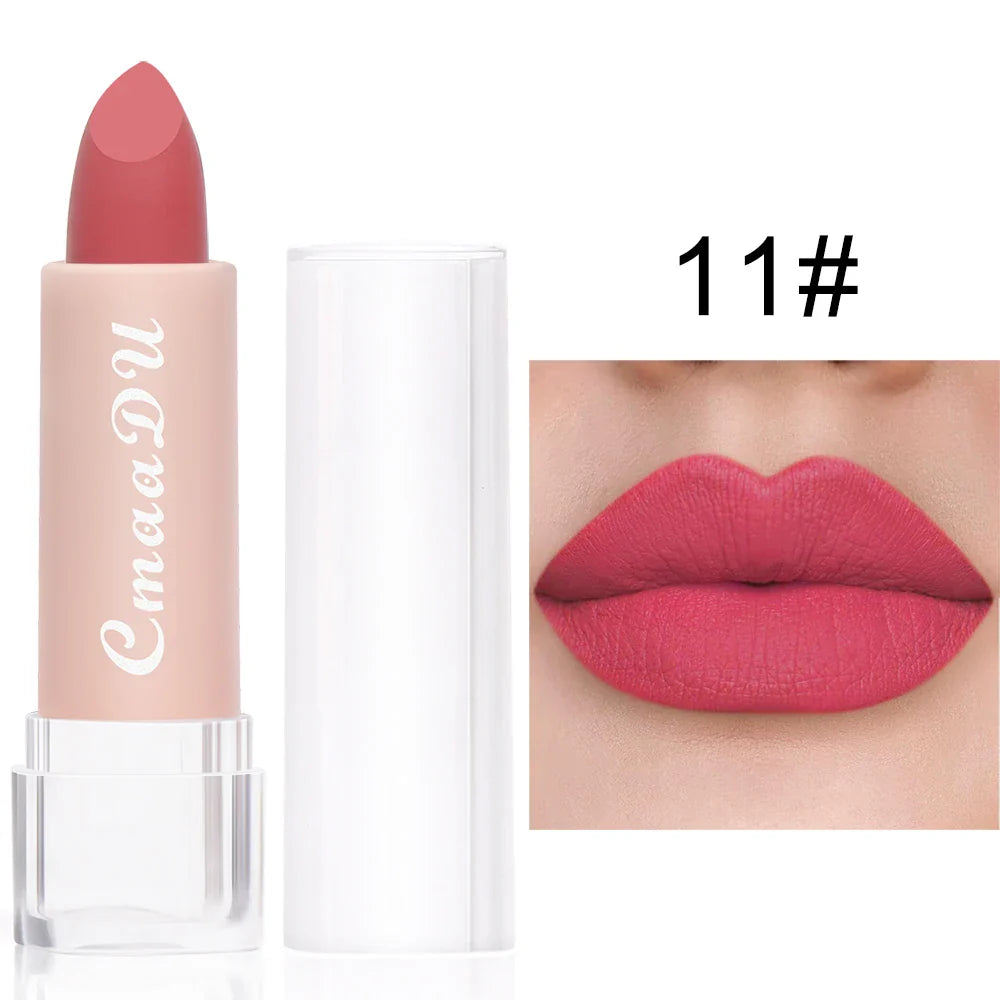 Cmaadu Velvet Matte Lipstick – Waterproof Long-Lasting Lip Gloss
