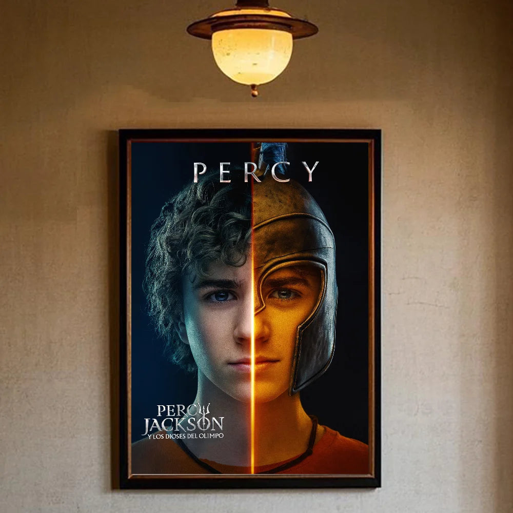 Percy Jackson & The Olympians HD Wall Poster – Waterproof PVC Wall Art Poster Peaceful Pleasures Health and Wellness