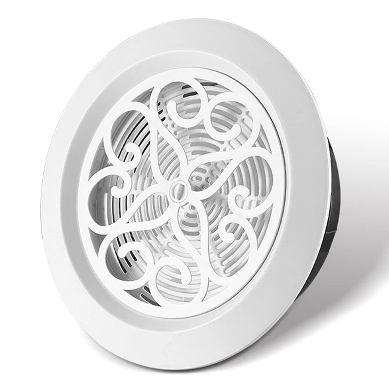 4 Types Air Vent Cover Ventilation Grill Outlet With With Built-In Screen Mesh Adjustable Vent Exhaust Hood For Wall Ceiling Peaceful Pleasures Health and Wellness