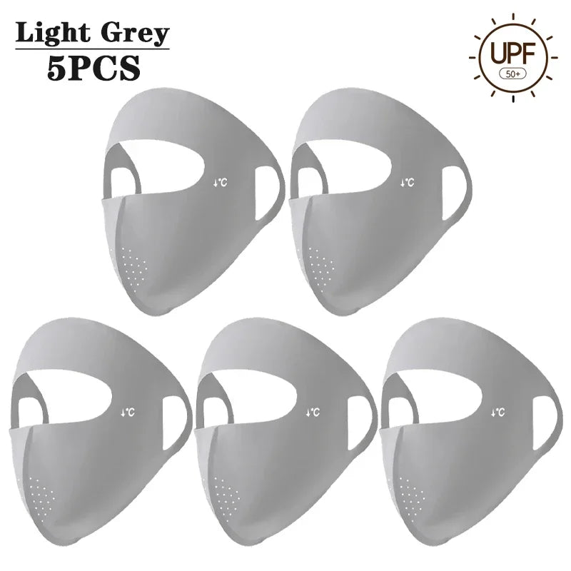UV Full Face Mask – Breathable Sun Protection for Cycling & Travel