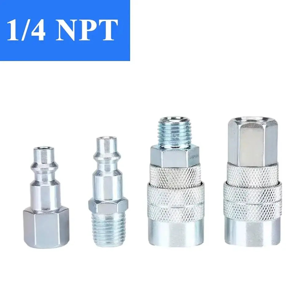 NPT 1/4 Quick Release Pneumatic Fitting Connector – US Type