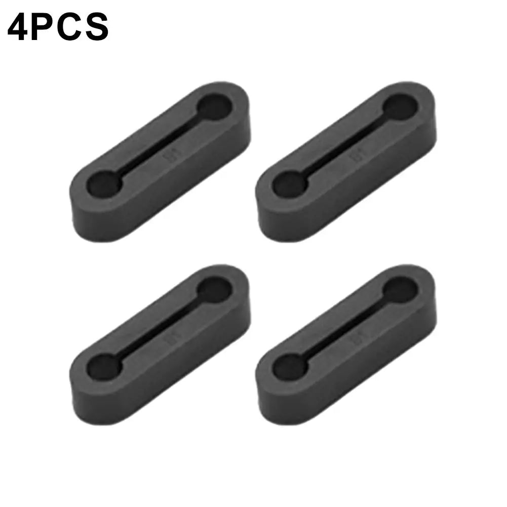 4pcs Universal Car Door Lock Damping Silicone Cover & Cushioning pad Noise Reduction Shock-Absorbing Pad Protector For Car Door Peaceful Pleasures Health and Wellness I
