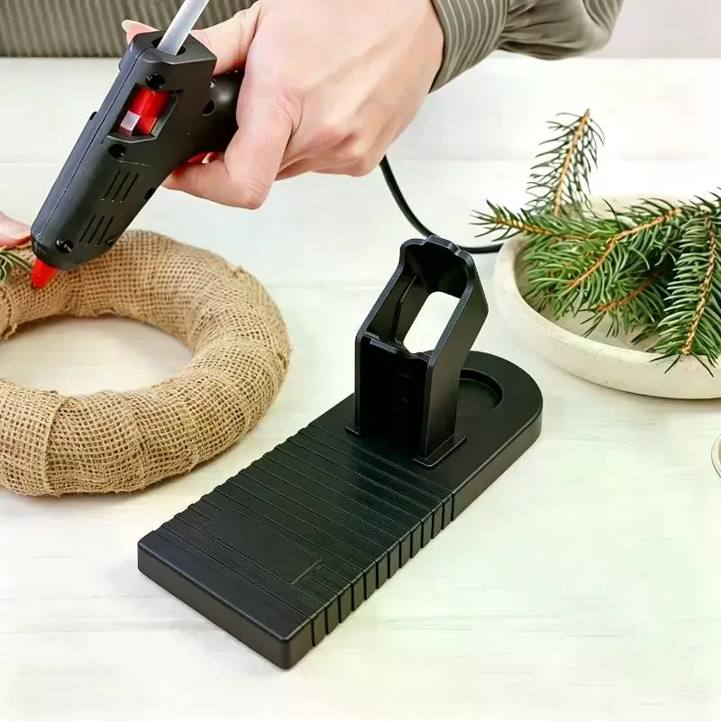 Hot Glue Gun Stand – Non-Slip, Heat-Resistant Holder for DIY