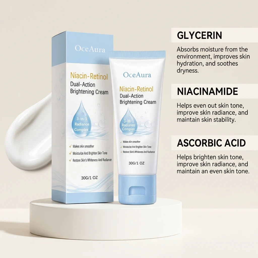 Radiant Glow Body Cream – Brightening Korean Skincare | 30g