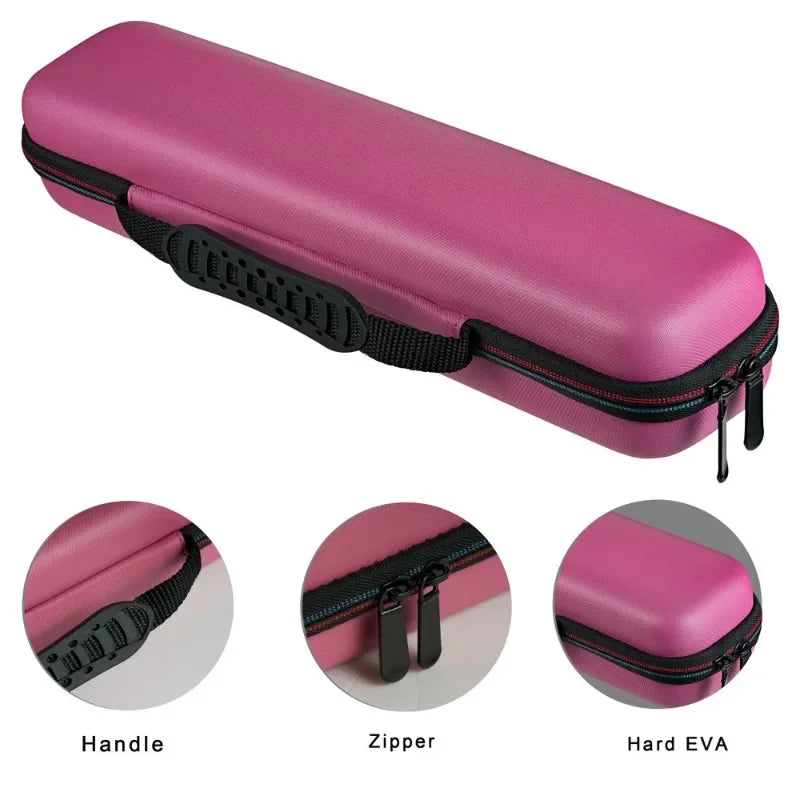 Portable Storage Bag for Hair Straighteners Curling Irons Hair Rollers Hair Straightener Storage Bag Travel Carrying Empty Case Peaceful Pleasures Health and Wellness
