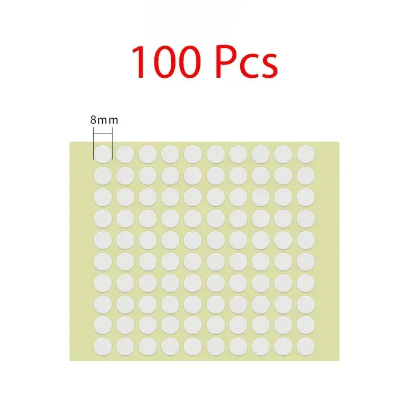 Candle Wick Adhesive Dots – Double-Sided Stickers for Candle Making Candle Making Supplies Peaceful Pleasures Health and Wellness 8mm 100pcs