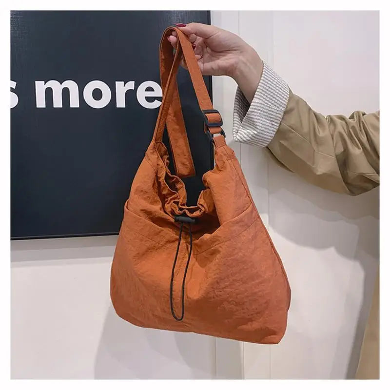 Large Capacity Women's Shoulder Bag – Lightweight Minimalist Tote