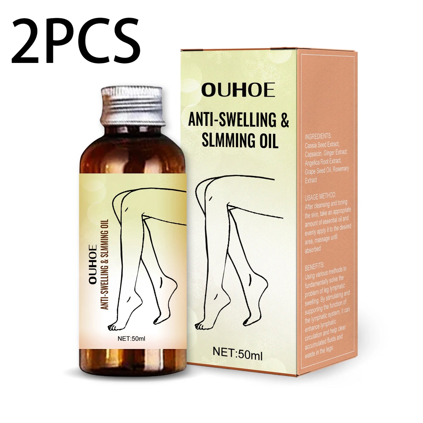 Fat Burning Slimming Essential Oil – Anti-Cellulite Firming