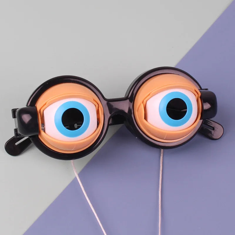 Halloween Crazy Eye Glasses – Funny Novelty Gag Prop for Kids