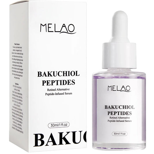 Bakuchiol Facial Rejuvenation Serum Anti Wrinkle Fade Fine Lines Firming Skin Elasticity Improve Radiance Face Hydrating Essence Peaceful Pleasures Health and Wellness