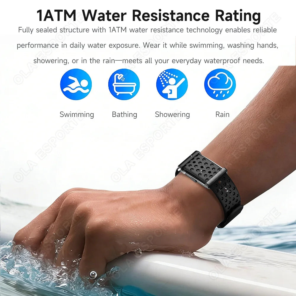 Ola Esporte No-Screen Fitness Band | 1ATM Waterproof Smartwatch