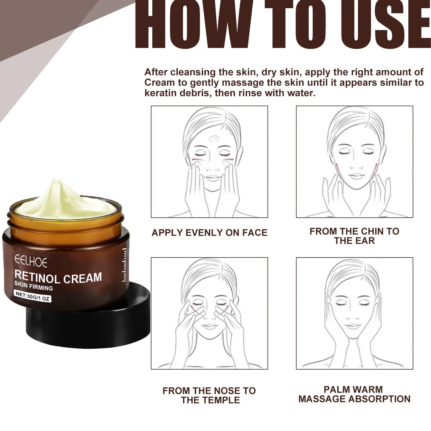Double Retinol Face Cream – Anti-Aging, Firming & Brightening