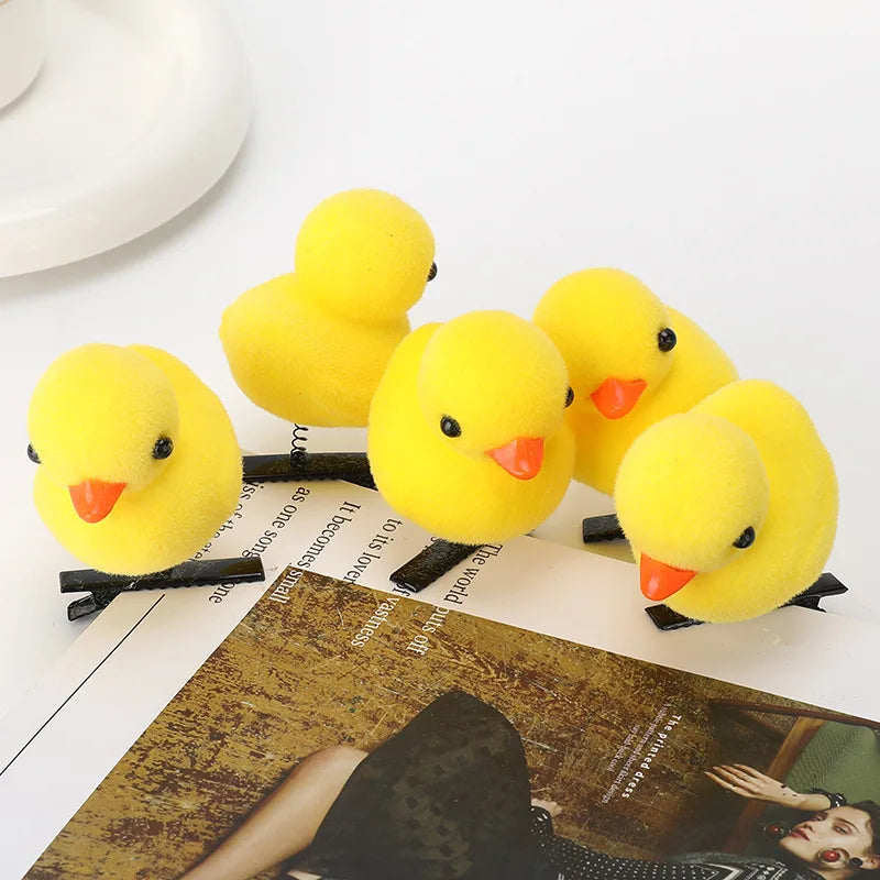 Little Yellow Duck Hair Clips CHILDREN'S Accessories Toyclips