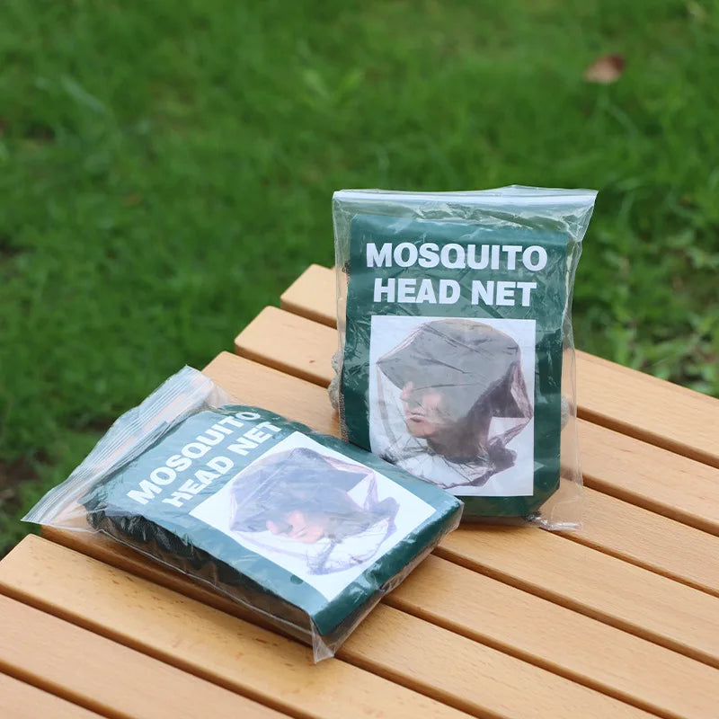 Mosquito Net Head Cover – Sun & Bug Protection for Outdoors