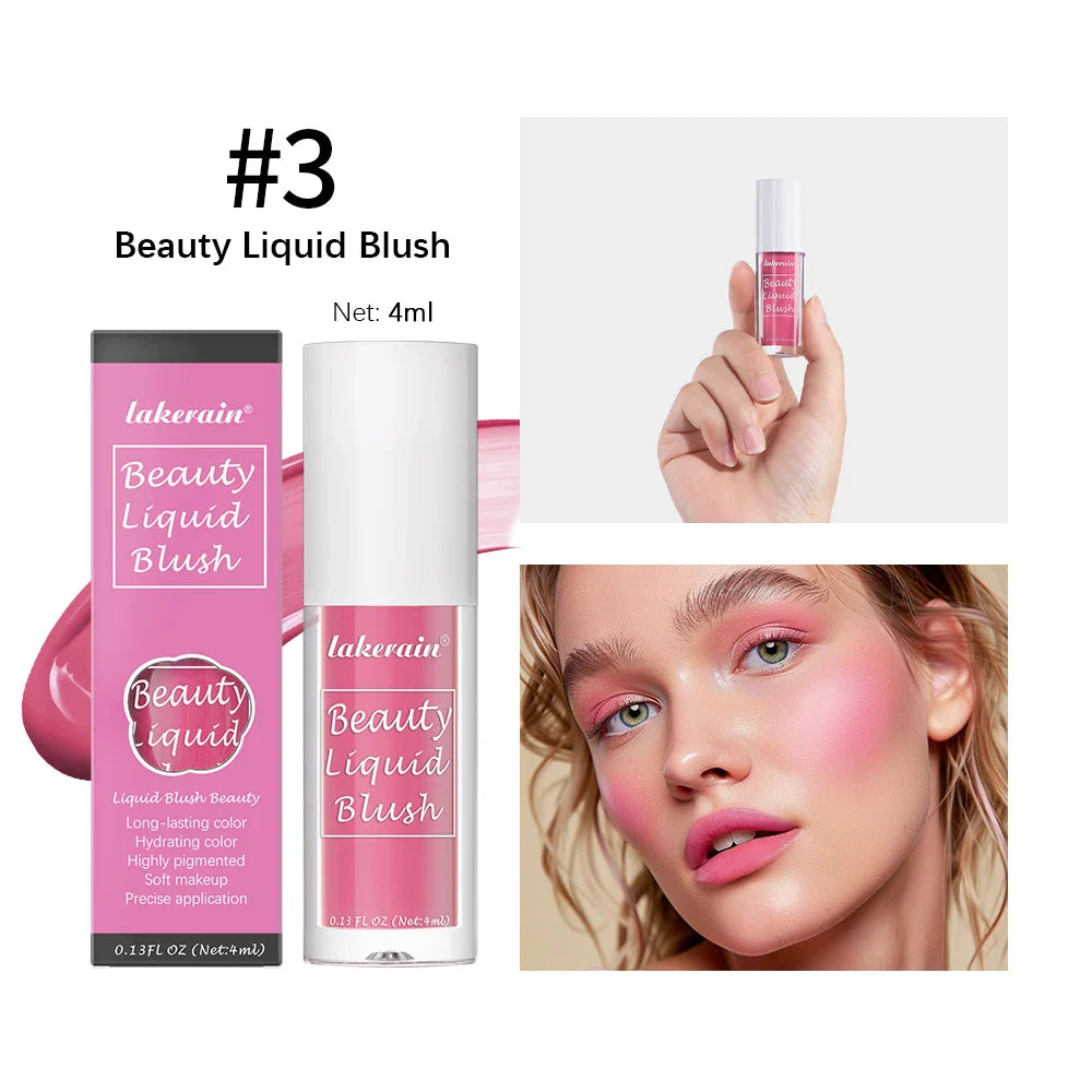 Waterproof Liquid Blush – Multi-Use Cheek & Lip Tint | 9 Shades