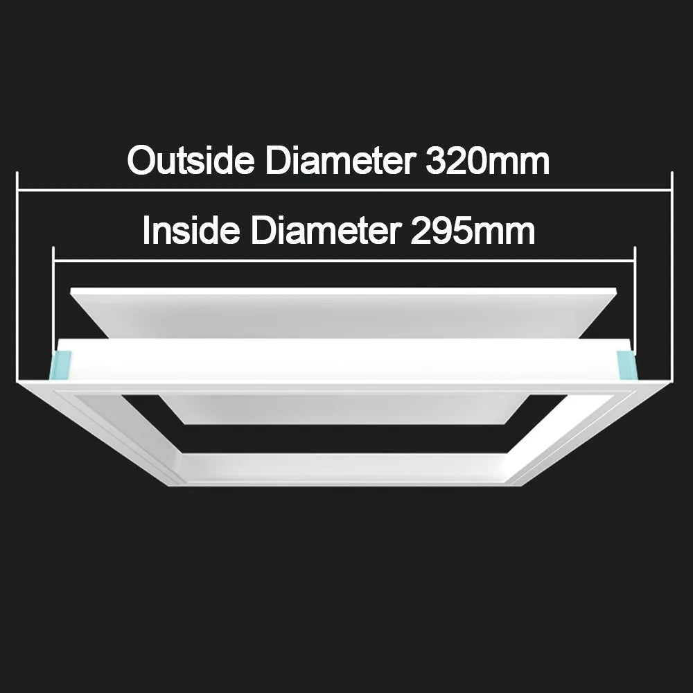 White Hinged Access Panel – Plastic Wall & Ceiling Inspection Hatch