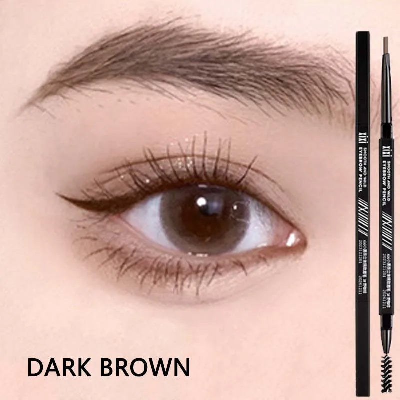 Double Head Waterproof Eyebrow Pencil | Natural Long-Lasting Tint