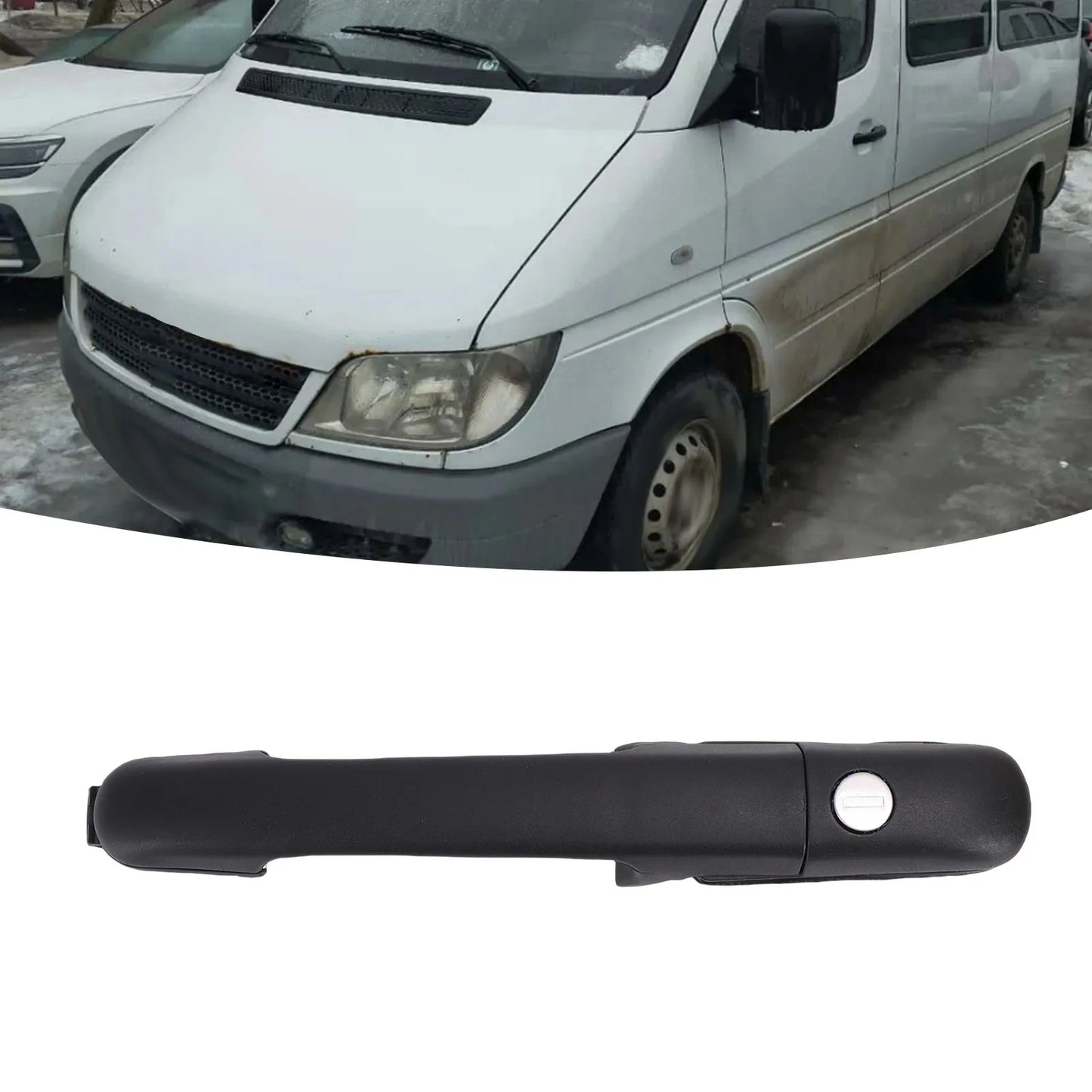 Sliding Door Handle Lock & Keys for Mercedes Sprinter W638 Vito