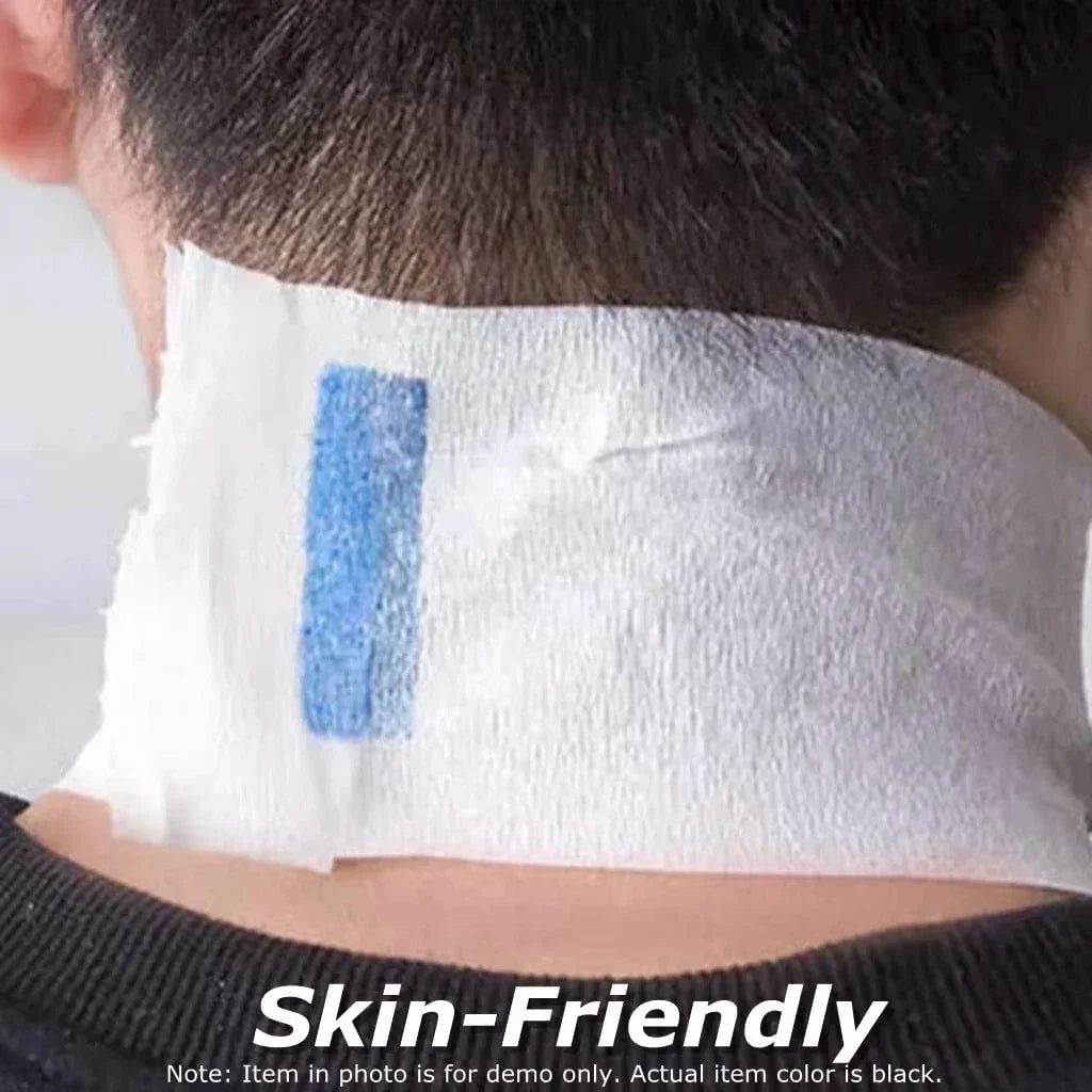 2026 Disposable Barber Neck Paper Professional White Collar Tapes Soft Neck Cover Tissue Practical Hairdressing Salon Tools Peaceful Pleasures Health and Wellness