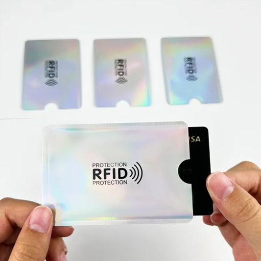 16Pcs Anti-theft Card Cover Anti-demagnetization Protection Cover RFID Card Cover Anti-demagnetization Shielding Signal Peaceful Pleasures Health and Wellness