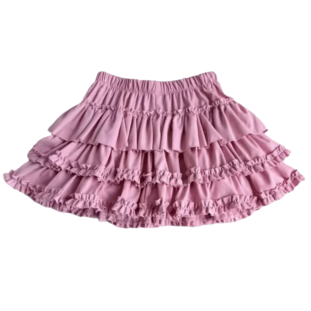 High Waist Pleated Bubble Skirt – Puffy A-Line Mini Skirt