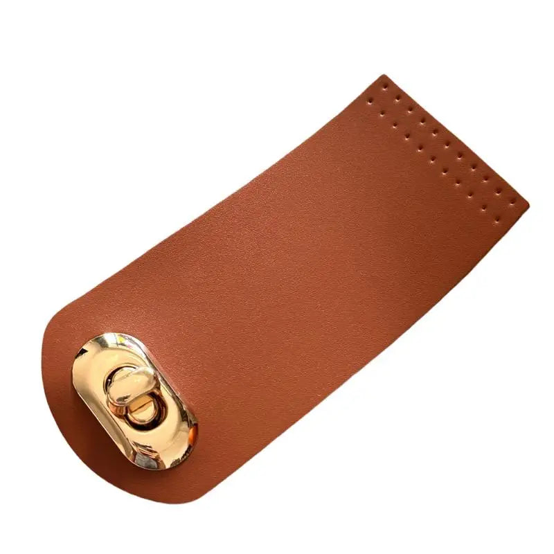 Leather Sew-On Snap Closure Bag Buckle | DIY Handbag Fastener