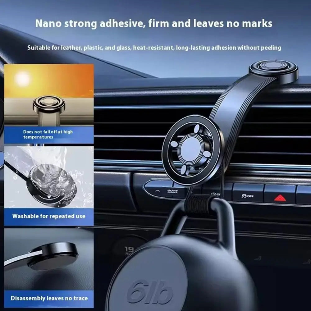 Magnetic Car Phone Holder Stand For Magsafe Car Mount Support GPS Mobile Bracket In Car For IPhone 15 14 13 12 Samsung Xiaomi Peaceful Pleasures Health and Wellness