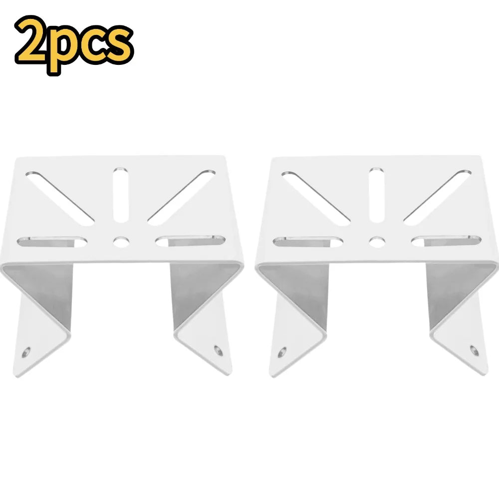 Wall Mount Corner Bracket For Security Camera Setup Peaceful Pleasures Health and Wellness 2pcs