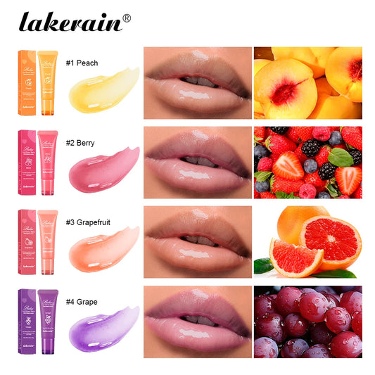 Lakerain Brightening Lip Balm Reduces Lip Lines Lips Moisturizing Hydrating Removing Dead Skin Fruity Moisturizing Lip Balm Peaceful Pleasures Health and Wellness